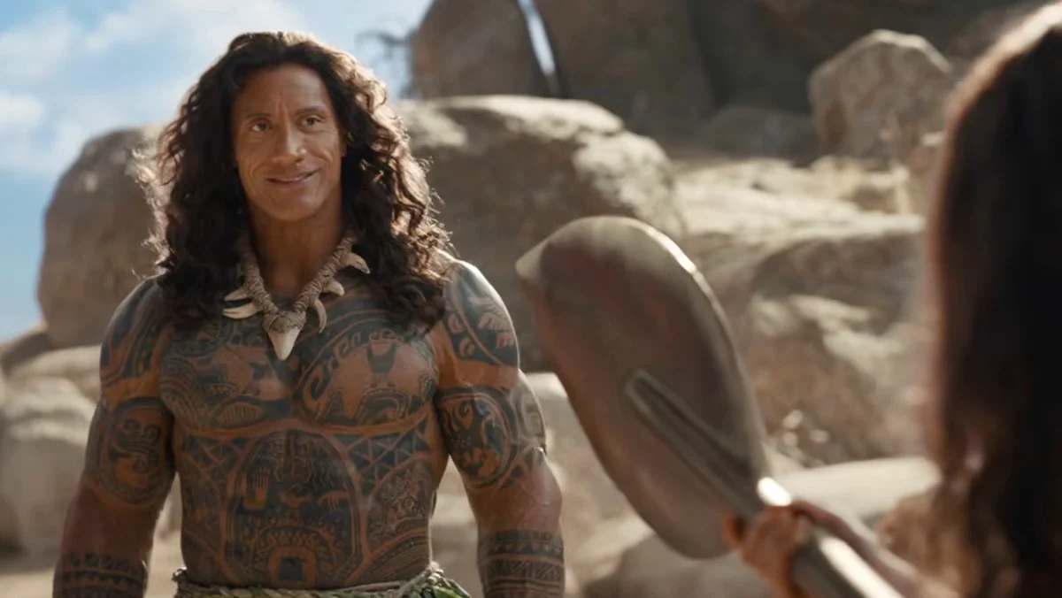 MOANA Trailer Introduces Dwayne Johnson's Live-Action Maui