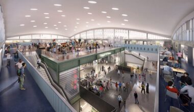 Deep Time is a major new basement gallery and collections store planned for beneath the 1963 Poultry Market which – along with the neighbouring 1883 General Market building – is being transformed into a new home for the museum by Stanton Williams and Asif Khan