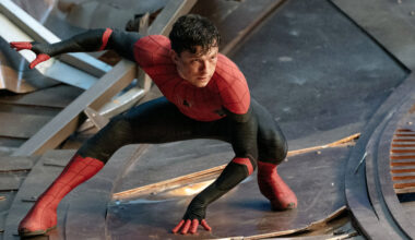 Tom Holland as Spider-Man in 'Spider-Man: No Way Home'