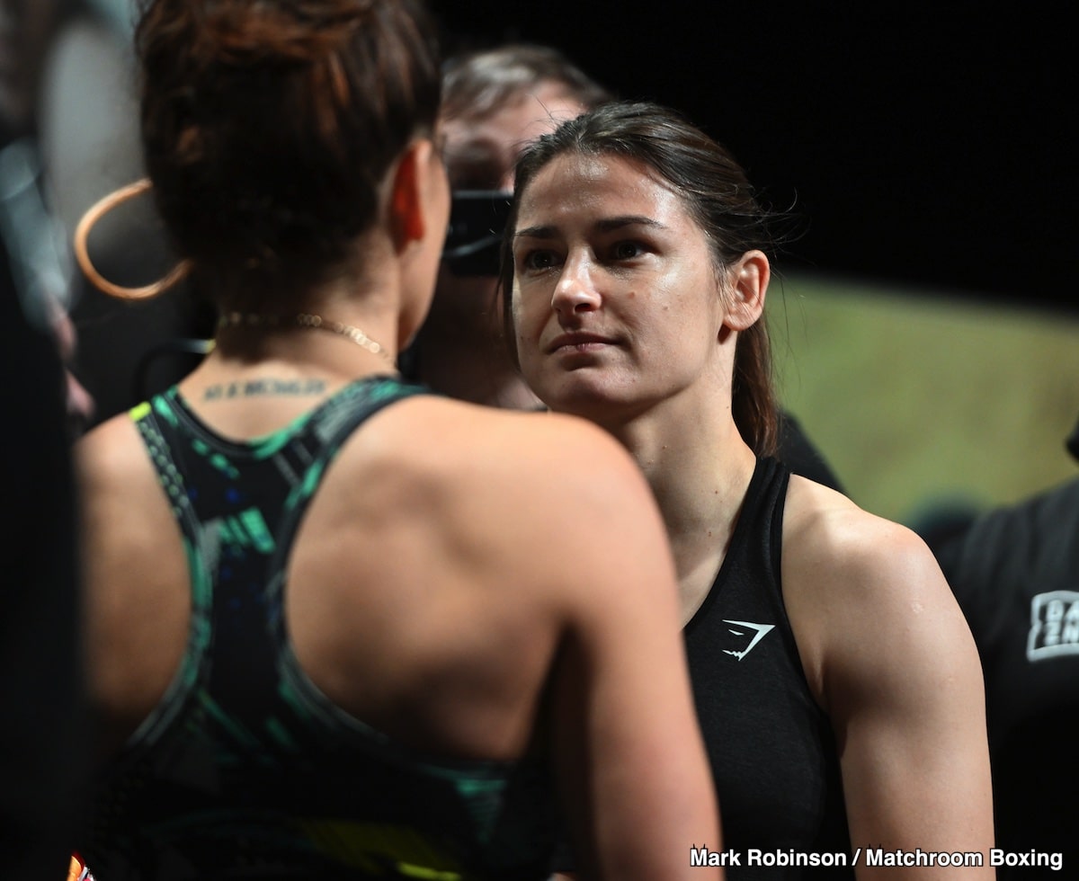 Image: Eddie Hearn pushing for Katie Taylor retirement fight at Croke Park