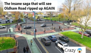 Manchester Evening News accused of stoking anti-cycling sentiment after “incorrectly” claiming new bike lane set to be “ripped up again” - Cycling News | Bike Reviews