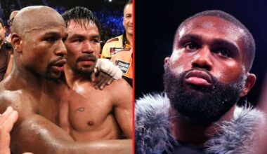 Jaron Ennis sees Mayweather vs Pacquiao 2 ending in a KO: “He’ll catch him”