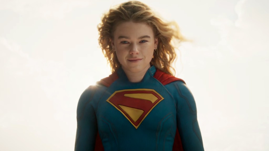 Milly Alcock as Kara in the Supergirl trailer