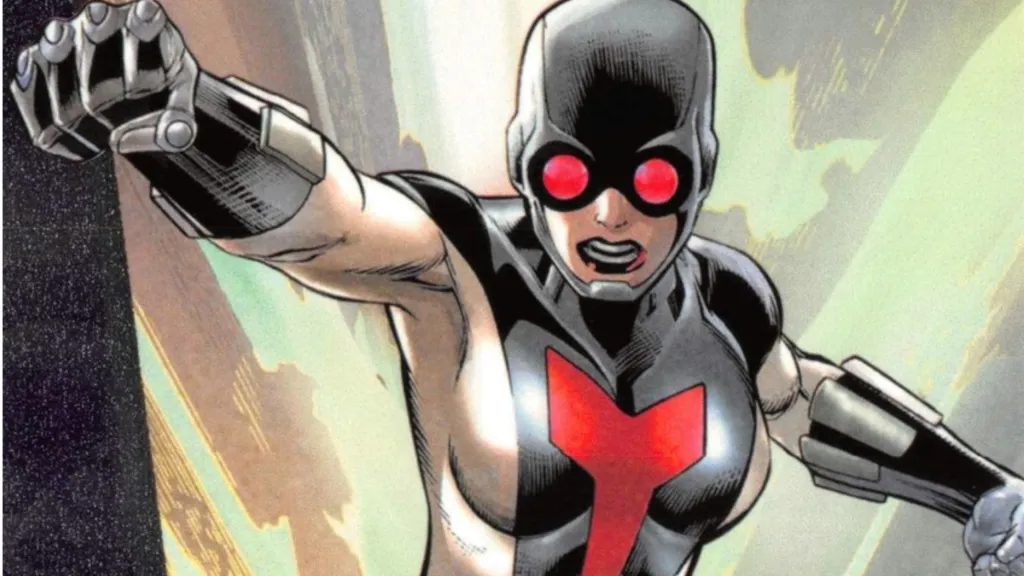 Smasher throwing a punch