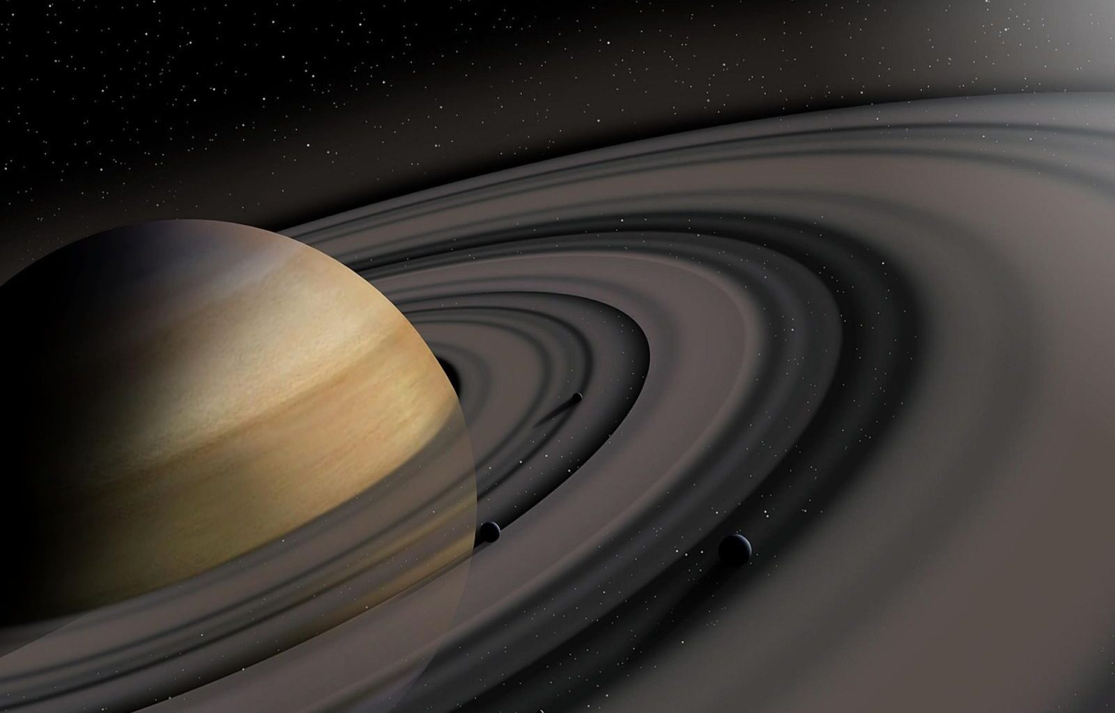New moons have been discovered orbiting Jupiter and Saturn