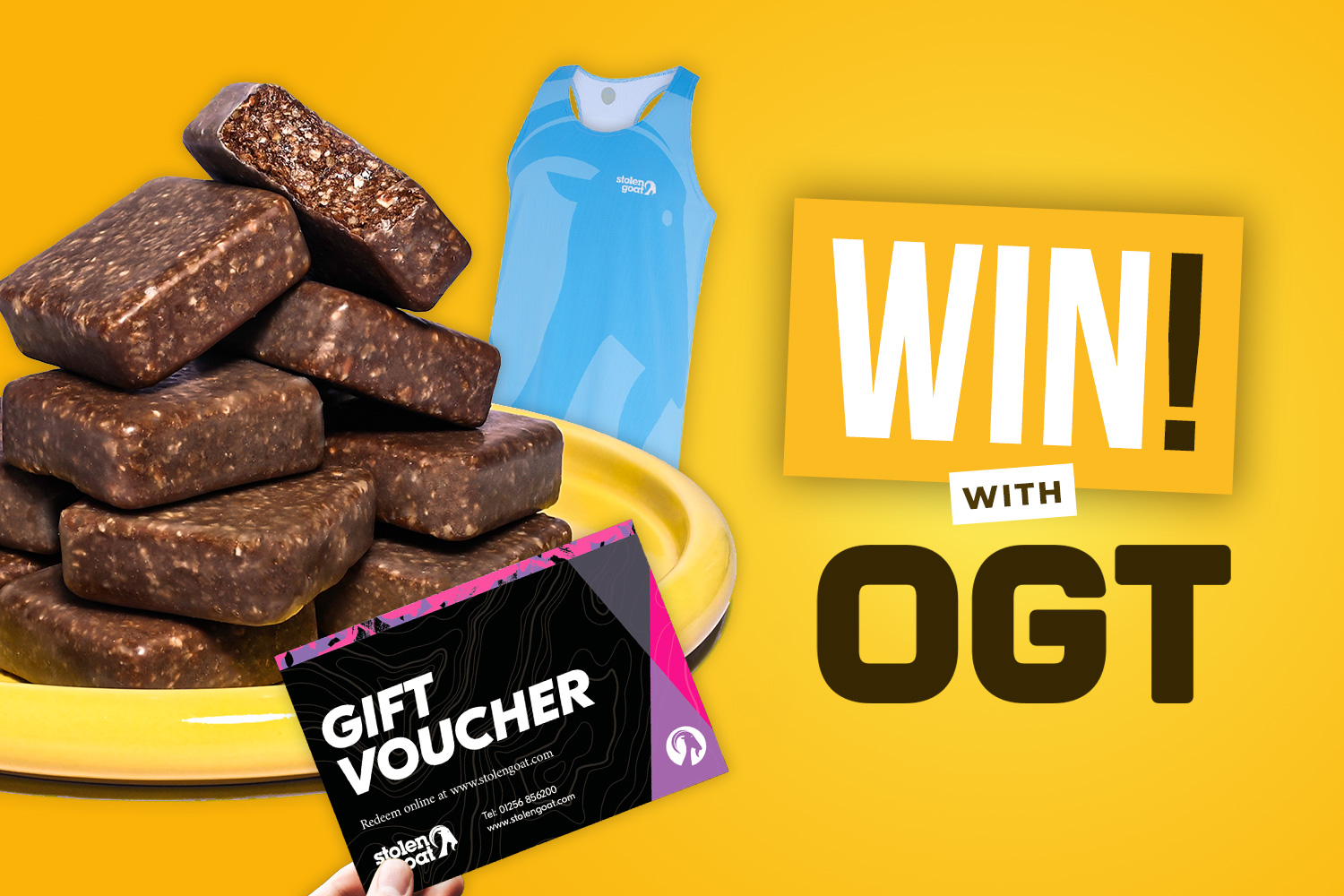 Win! A year's supply of OGT Chocolate Brownlee energy bars, £200 Stolen Goat voucher and signed shirt from triathlon champion Jonny Brownlee - Cycling News | Bike Reviews
