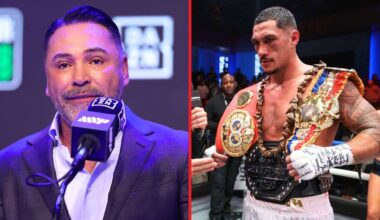 Oscar De La Hoya criticises Dana White and Zuffa over Jai Opetaia IBF drama