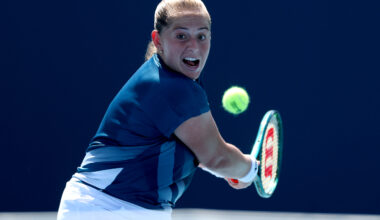 Ostapenko triumphs over Paolini in Miami rollercoaster; Pegula cruises