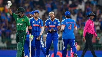 India have stamped their authority in the recent ICC events  while Pakistan have crumled under presurre time and again. (PTI)
