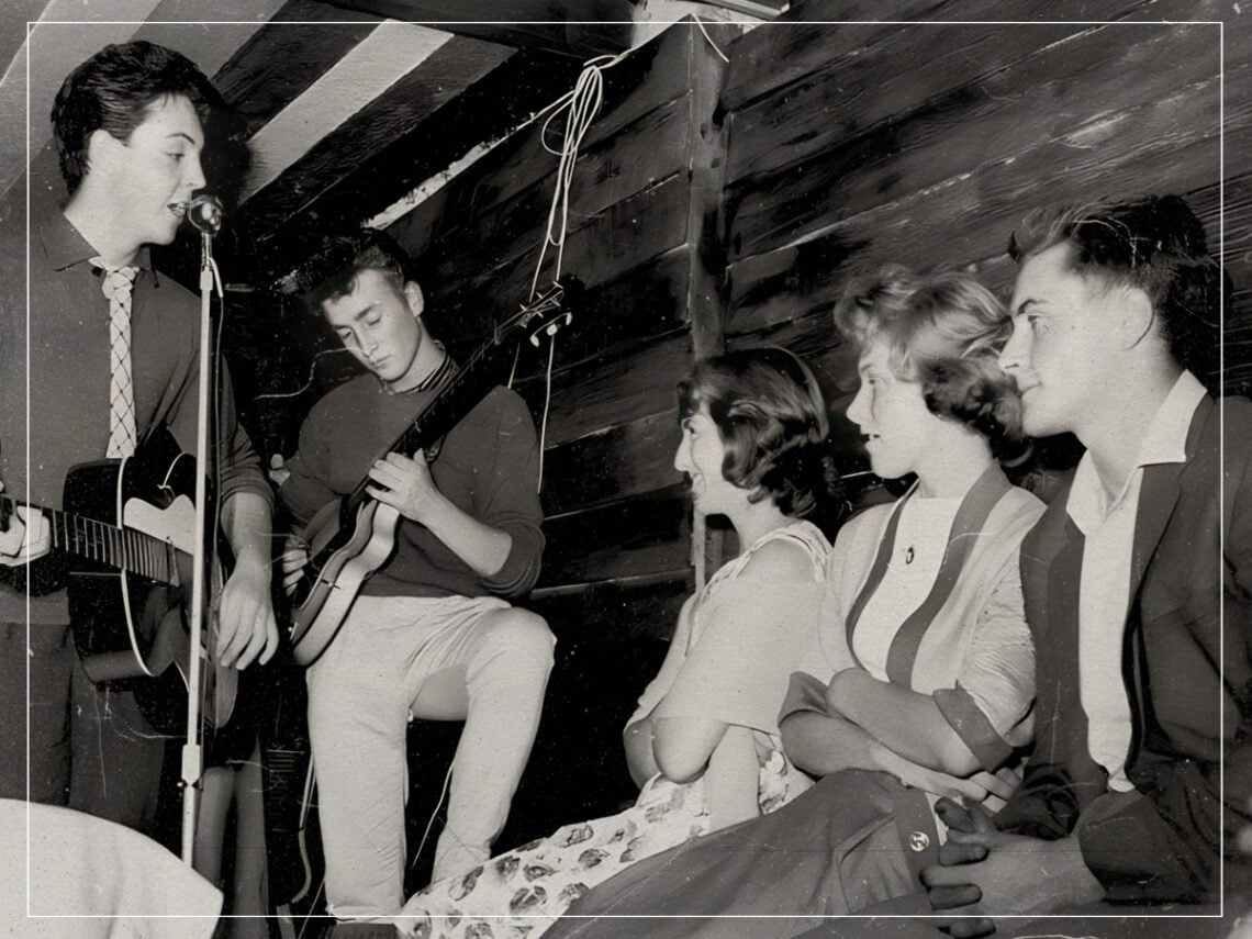 Paul McCartney - John Lennon - Casbah Coffee Club - The Beatles - The Quarrymen