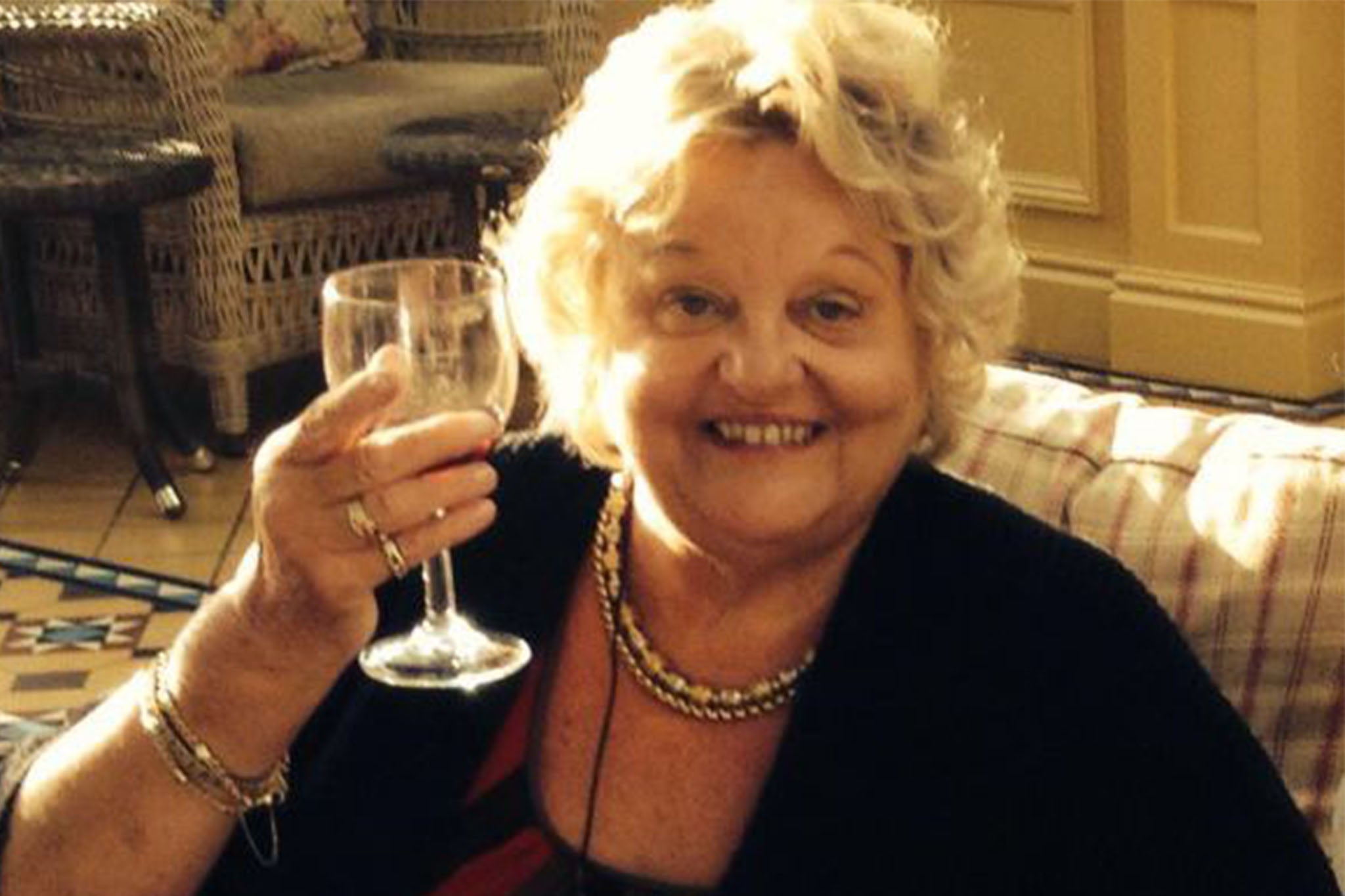 Sir Benjamin's ex-wife Lady Pauline Slade