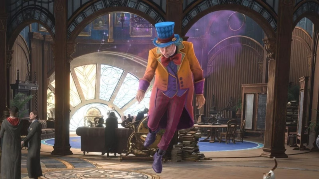 Peeves the Poltergeist in Hogwarts Legacy