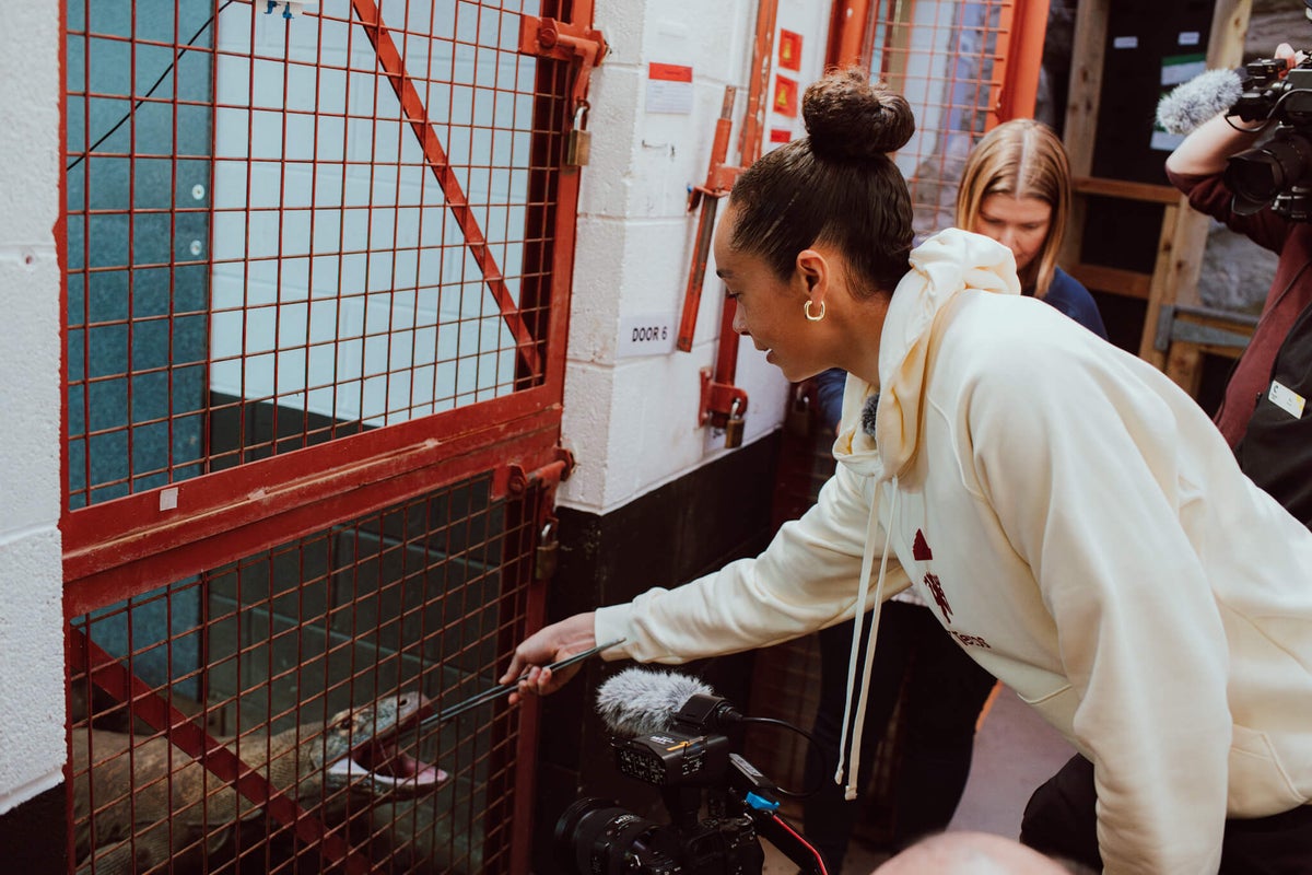 Twenty-four hours in the life of Phallon Tullis-Joyce: From League Cup final to feeding Komodo dragons