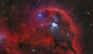 Astrophotographer spends nearly 70 hours capturing a delicate blue nebula in Orion (photo)