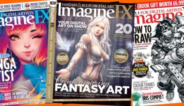 ImagineFX magazine covers