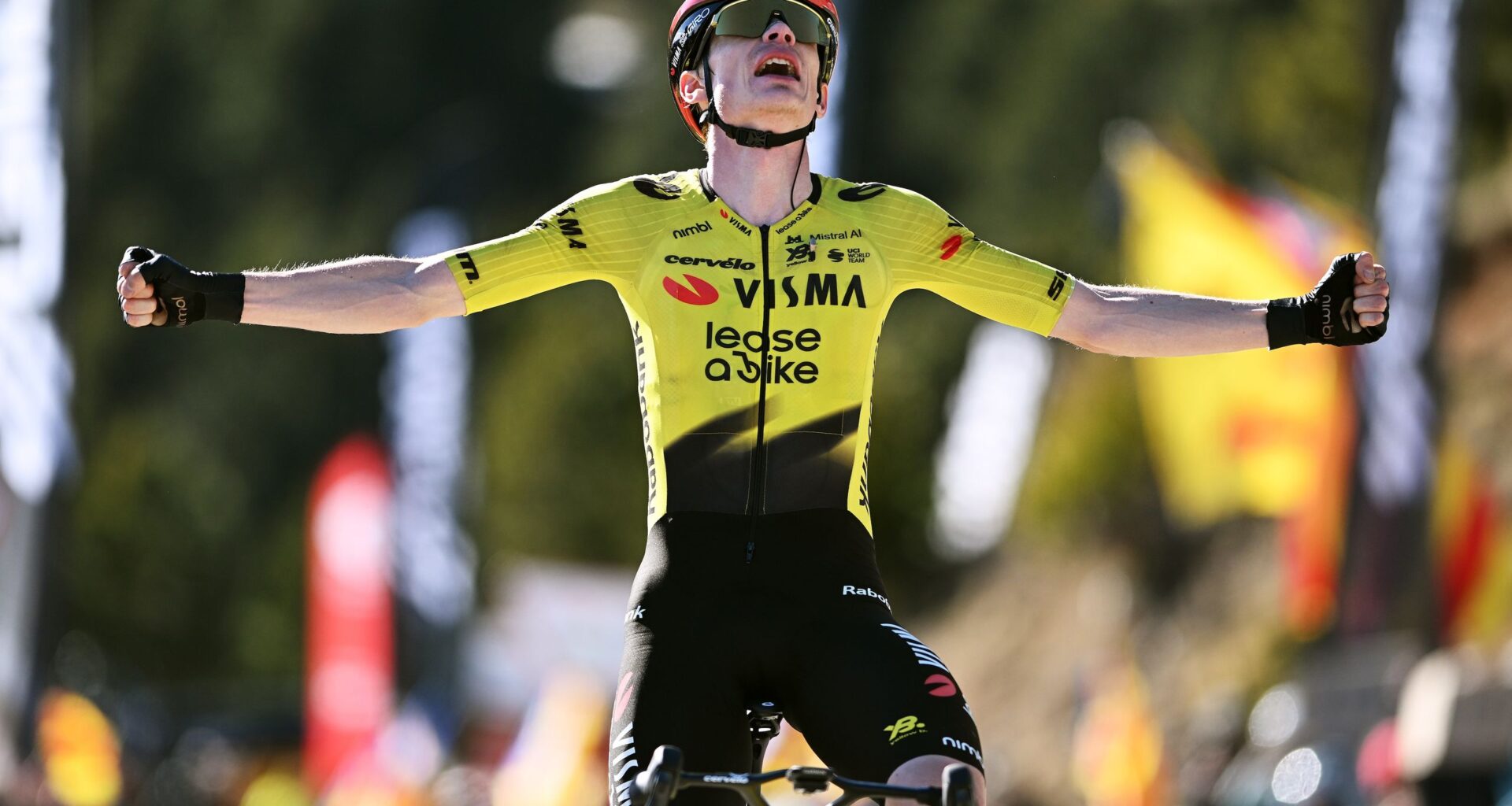 'I like to win big races... that's why I'm here' – Jonas Vingegaard solos to summit win on Volta a Catalunya stage 5
