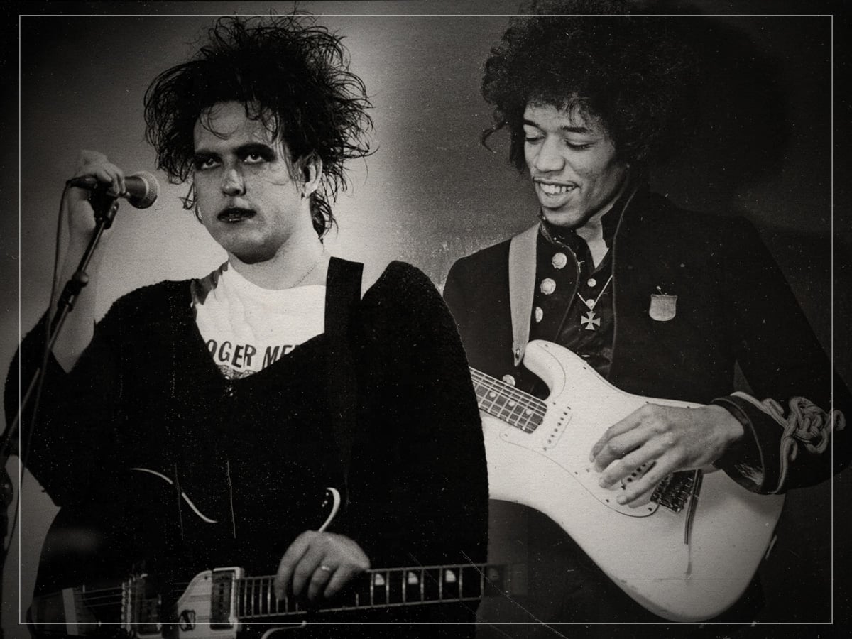 The musician Robert Smith called the British inverse of Jimi Hendrix