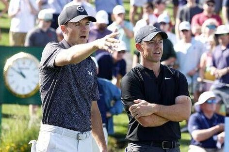 Rory McIlroy and Jordan Spieth