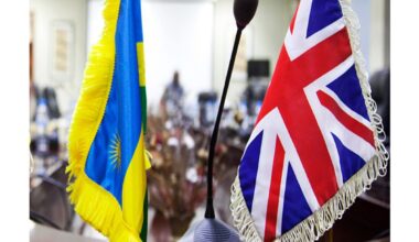 Rwanda and United Kingdom
