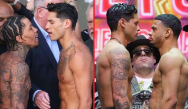 Ryan Garcia names the fighter who hit him harder than Gervonta Davis and Rolly Romero