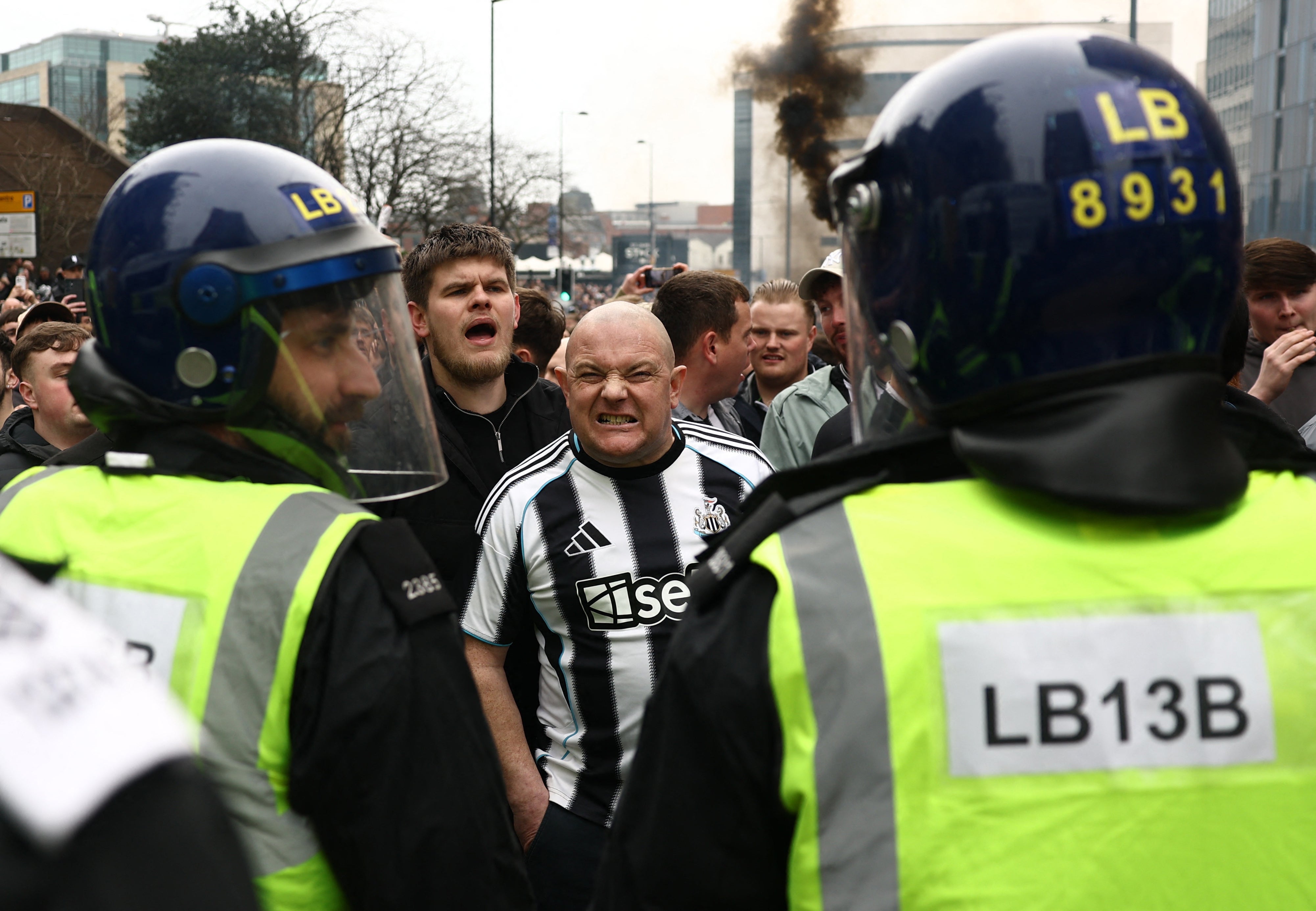 This is the first Tyne-Wear derby at St James’ Park since 2016
