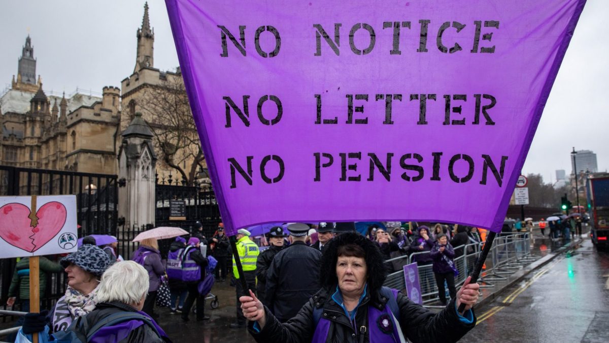 Waspi campaigners preparing fresh legal challenge over compensation