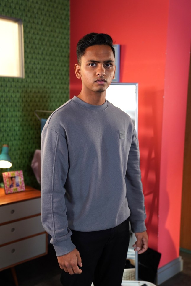Hollyoaks Imran has been battling an eating disorder Credit: LIME PICTURES