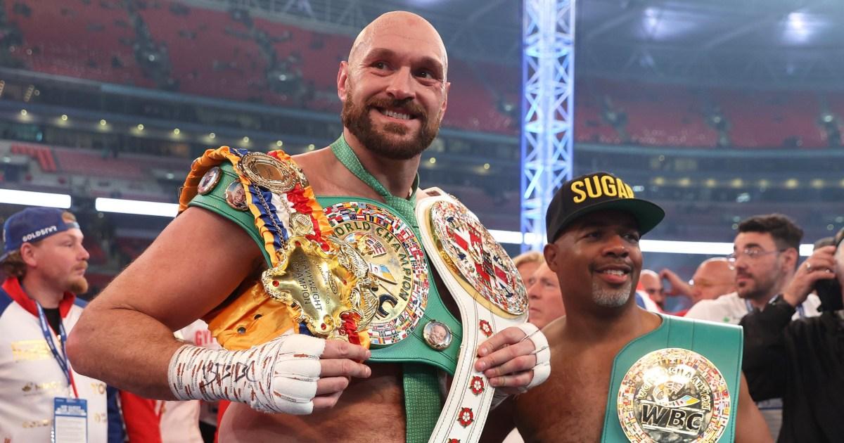 Tyson Fury responds after dad John Fury blasts trainer SugarHill Steward