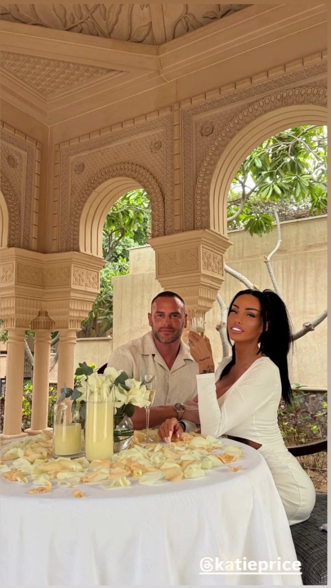 Katie Price and Lee Andrews