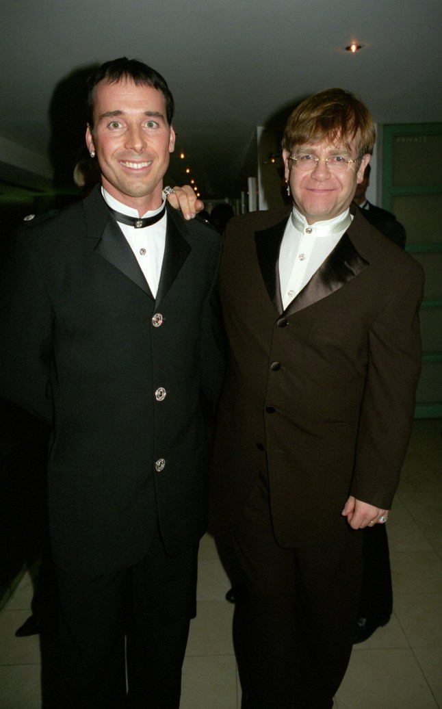 Mandatory Credit: Photo by Alan Davidson/Shutterstock (7545342s) Tiffany London's 10th Anniversary Dinner at Quaglino's Belgravia Elton John and David Furnish Tiffany London's 10th Anniversary Dinner at Quaglino's, Belgravia - 02 Oct 1996