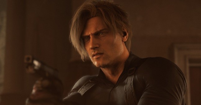 Character Leon Kennedy in a still from Resident Evil Requiem.