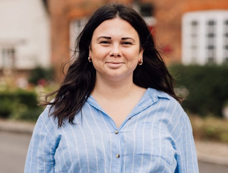 Francesca Toman, 32, sacrificed her savings to launch a furniture upcycling business and now runs her own interior design studio. She wants to see more pension support for the self employed (Photo: Stephanie O?Callaghan)