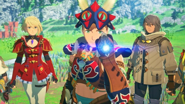 Monster Hunter Stories 3: Twisted Reflection screenshot of human characters