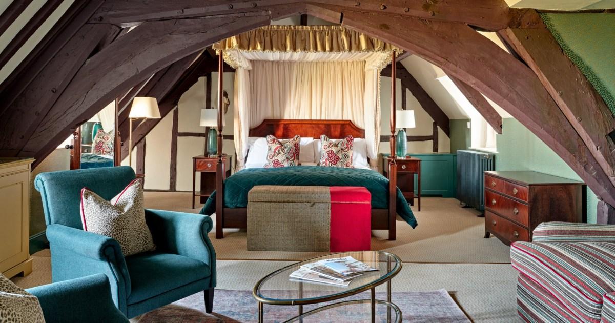 Is this the UK's bougiest baby moon? Four-poster beds, clotted cream and £300 wellies