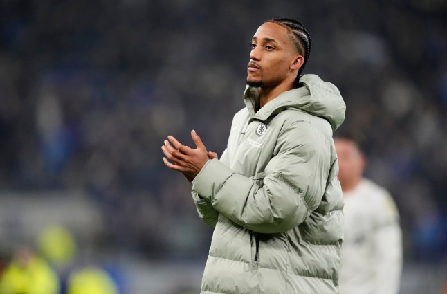Chelsea's Joao Pedro applauds the fans after the Premier League match at Hill Dickinson Stadium, Liverpool. Picture date: Saturday March 21, 2026. PA Photo. Photo credit should read: Nick Potts/PA Wire. RESTRICTIONS: EDITORIAL USE ONLY No use with unauthorised audio, video, data, fixture lists, club/league logos or "live" services. Online in-match use limited to 120 images, no video emulation. No use in betting, games or single club/league/player publications.