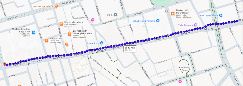 Oxford St pedestrianisation proposal