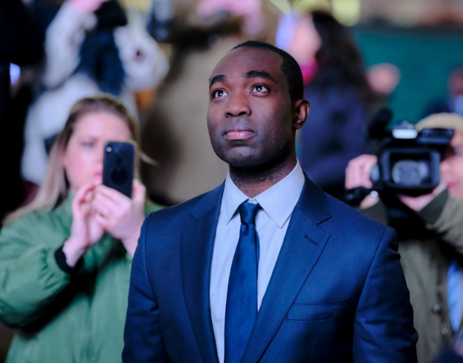 Paapa Essiedu returns as politician Isaac Turner in series three of 'The Capture'