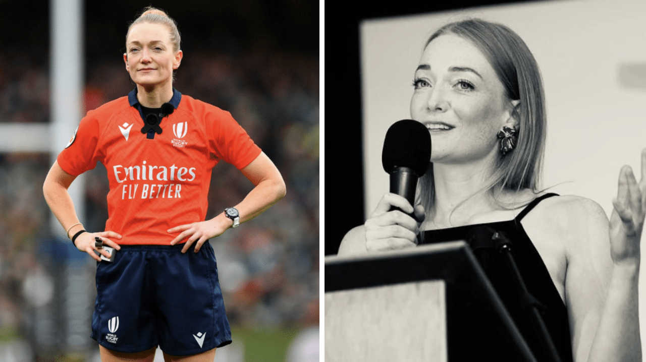 Hollie Davidson had very different job before becoming rugby referee