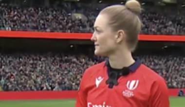 Hollie Davidson reveals she was 'spat at' during Six Nations clash