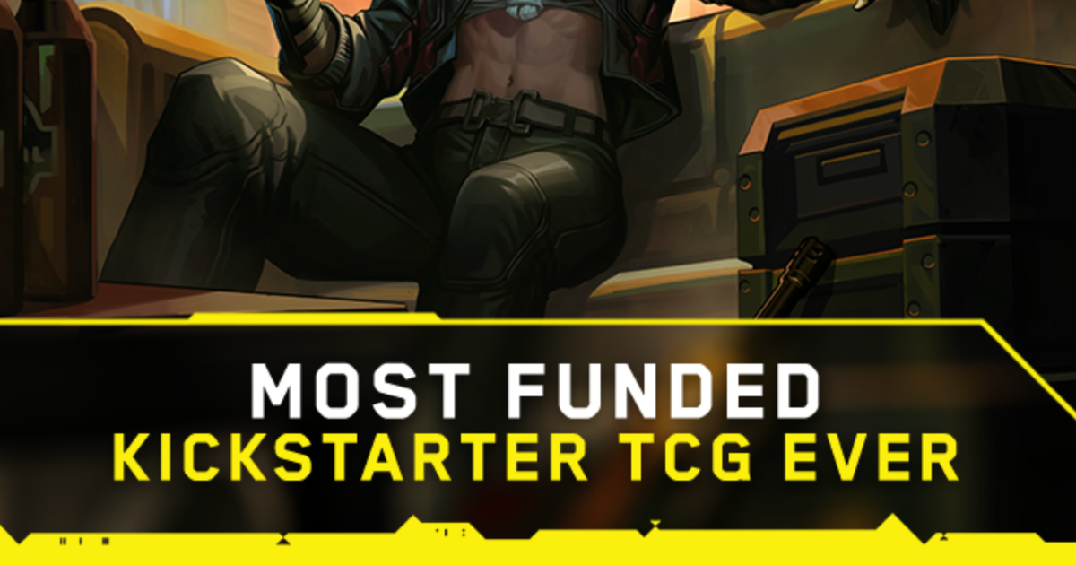 New Cyberpunk TCG becomes the most-funded TCG game in Kickstarter history | News-in-brief - GamesIndustry.biz