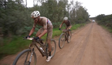 Stehli and Pritzen are on team Honeycomb 226ers at Cape Epic