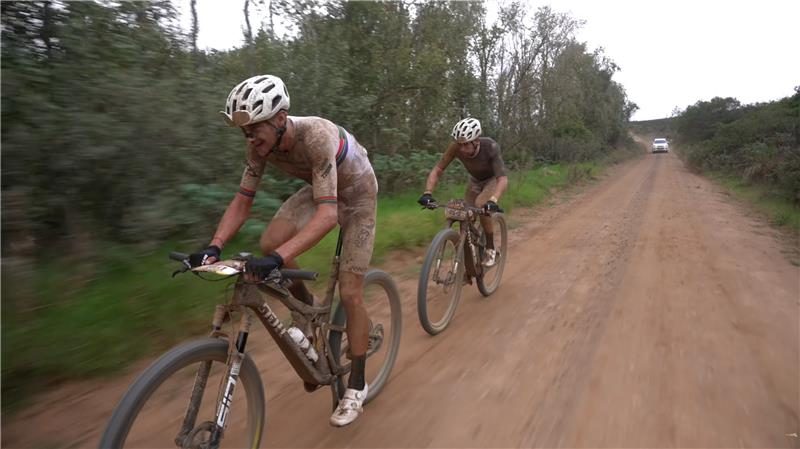 Stehli and Pritzen are on team Honeycomb 226ers at Cape Epic
