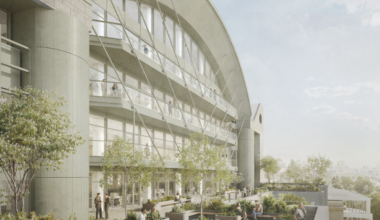 Much of the existing Terry Farrell-designed external structure will be retained