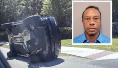 Tiger Woods car crash: Golf star involved in yet another incident days before the Masters
