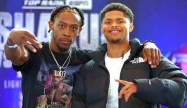 Shakur Stevenson and Keyshawn Davis address pressure to fight each other