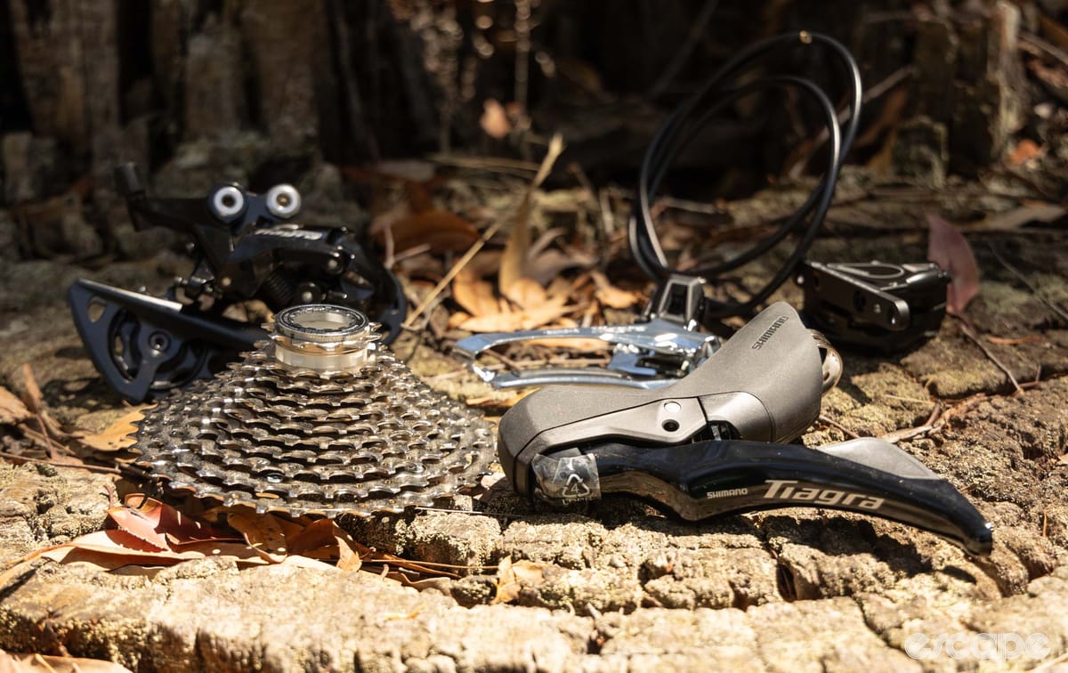 Shimano Tiagra R4000 goes 11-speed with an 11-36T cassette