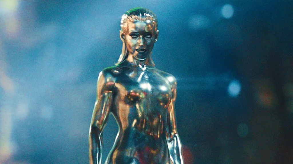 Silver Surfer in Fantastic Four First Steps