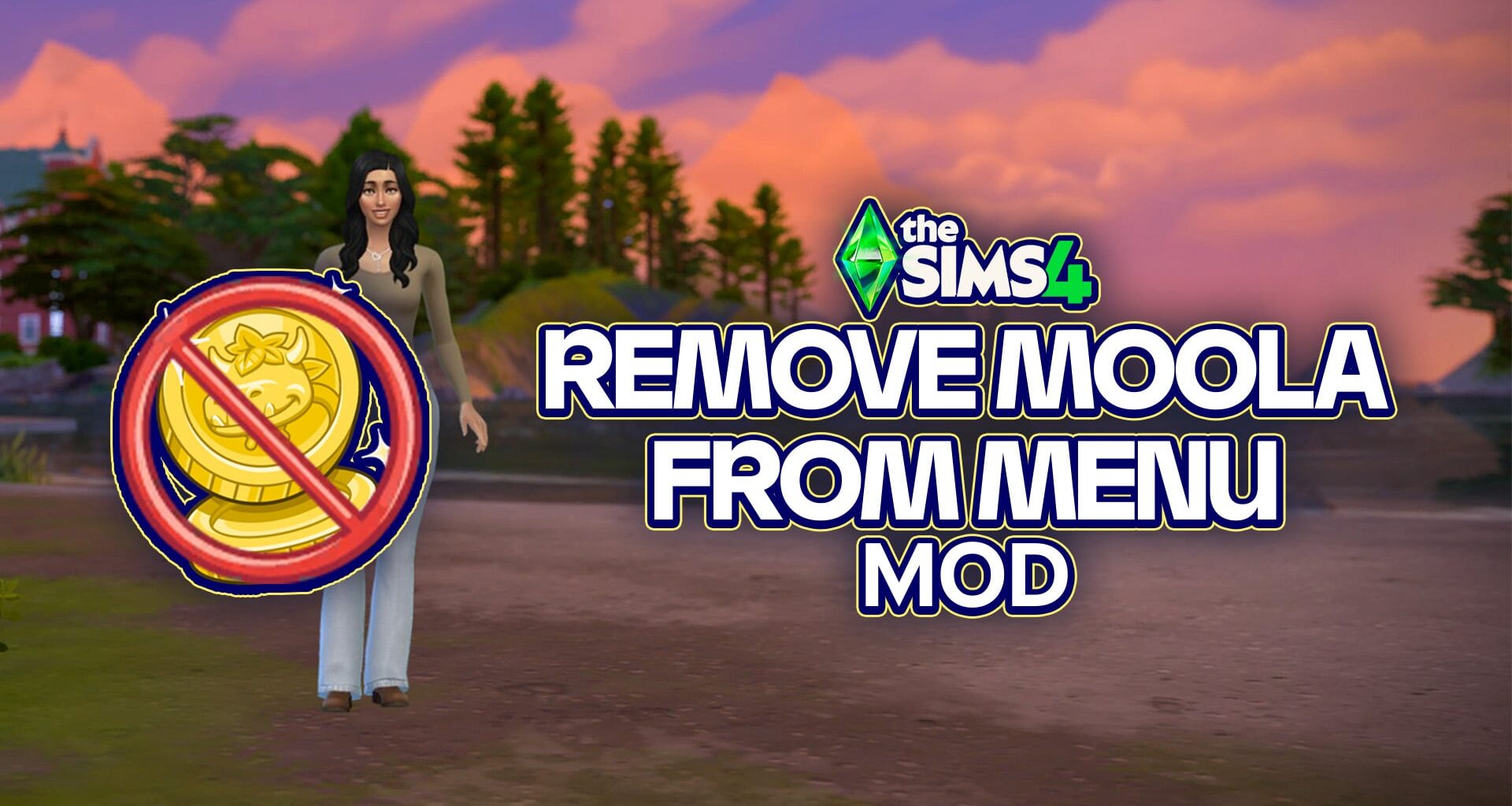 Get Rid of Moola Coins and Clean Your Sims 4 Main Menu with This Mod Update for The Marketplace