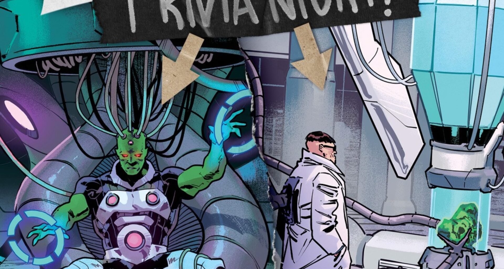 Our First Look At Doctor Octopus & Brainiac In Superman/Spider-Man