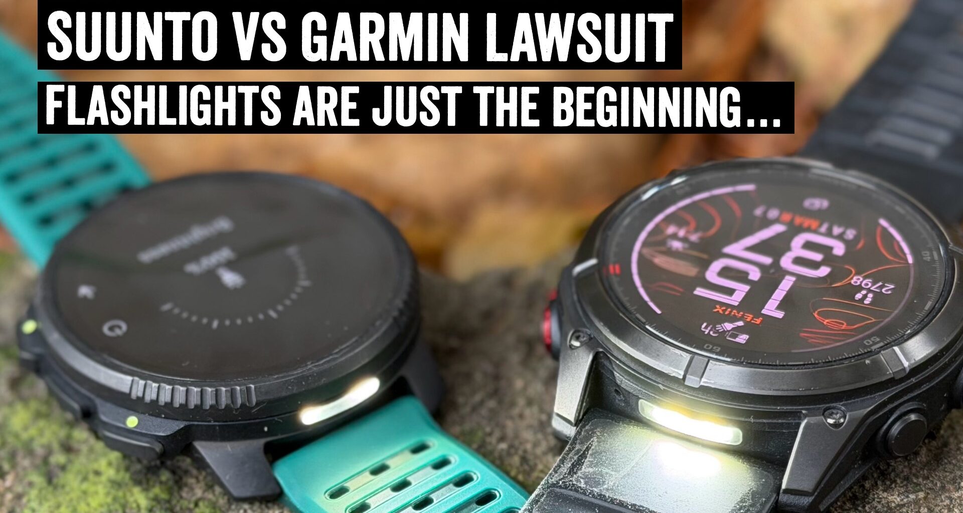 Suunto vs Garmin Lawsuit Gets Really Frisky: Garmin's Countersuit